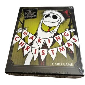 The Nightmare Before Christmas MAKING CHRISTMAS Card Game Age 6+/ 2-6 Players
